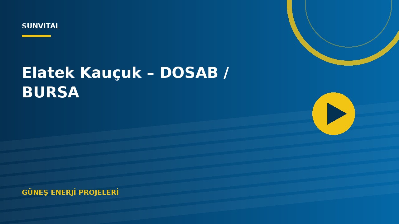 Elatek Kauçuk – DOSAB / BURSA