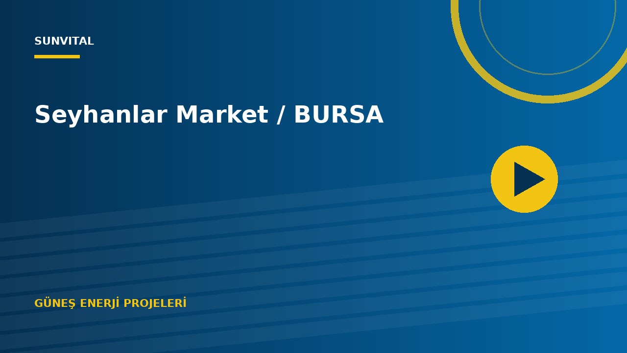 Seyhanlar Market / BURSA